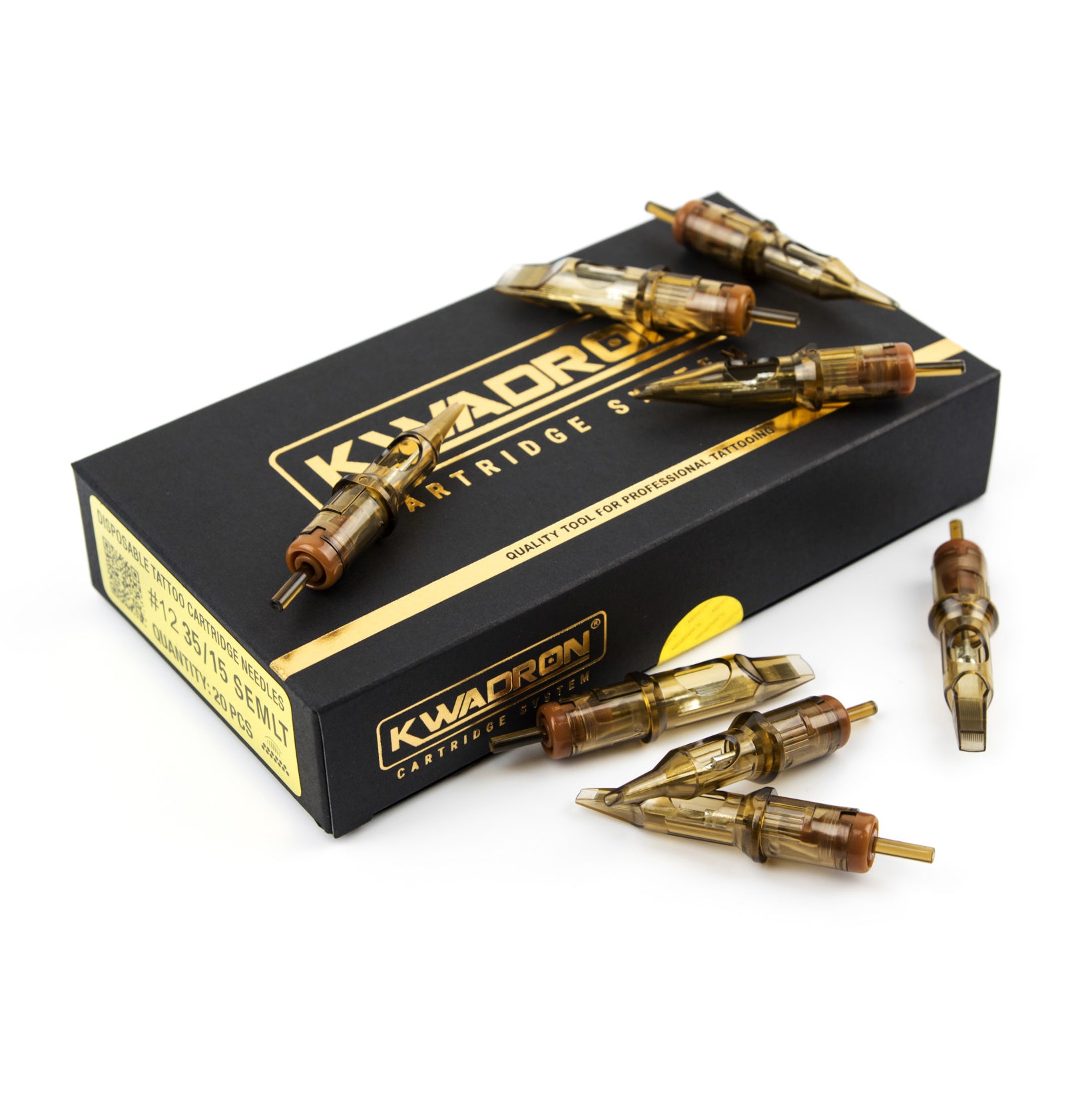 Kwadron Cartridges - Round Liner - Box of 20